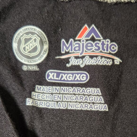 🥅🏒🏅Majestic Boston Bruins NHL Hockey V-Neck T-Shirt-XL - Picture 4 of 4